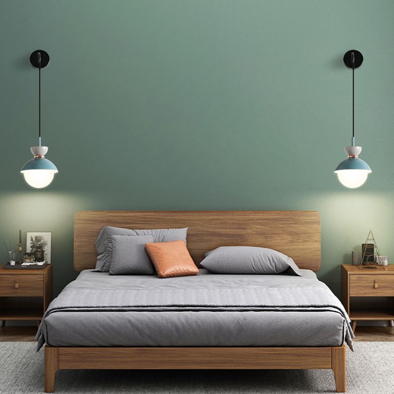 Macaroon Mini Wall SCONCE NOORDISCHE KNOORTE KLIJSTE INDOR Decoratie Wandverlichting voor slaapkamergang