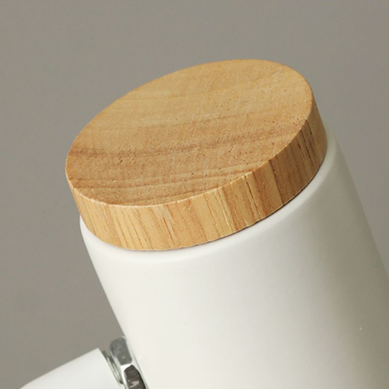 Lámpara de mesa de 1 luces de 1 luces de lámpara de mesita de noche de estilo moderno para dormitorio