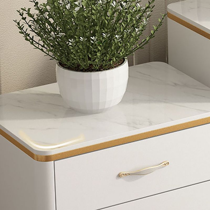 Artificial Wood Dining Room Sideboard Cabinet Modern Buffet Server Cabinet with Drawers