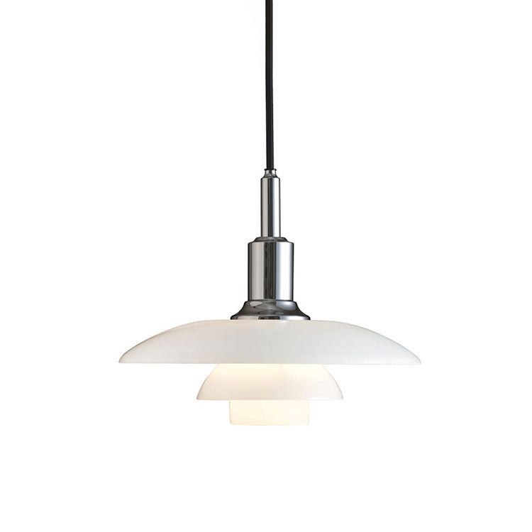 Assayeur d'éclairage pendentif en verre blanc léger en verre blanc clair