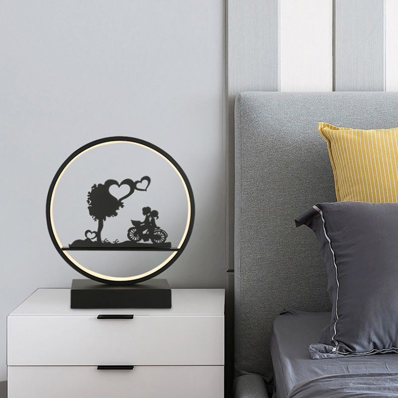 Modern Style Desk Lighting Fixture Linear LED Desk Lamp Beside Bed