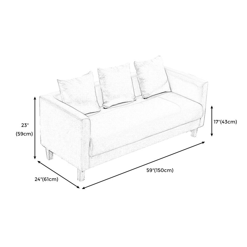 Chesterfield Moderne Kissen Sofa Smoking Arm 4 Holzbeine Sofa