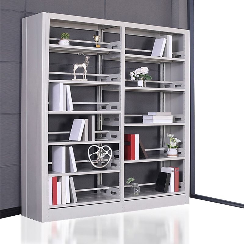 79-inch Contemporary Steel Bookshelf Library Standard Bookcase