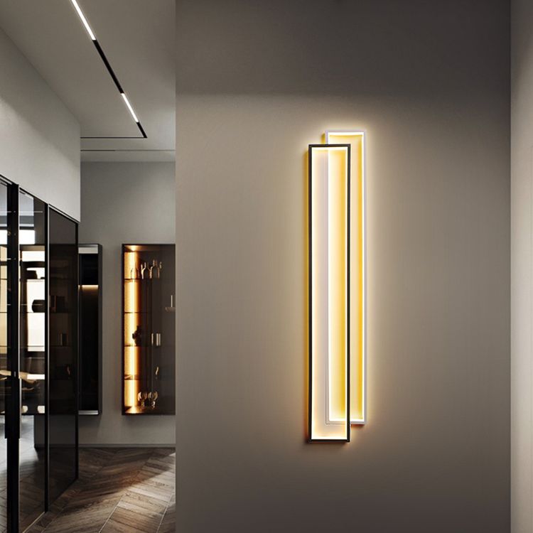 Simplicité lampe à la ligne rectangle des lampes murales intérieures