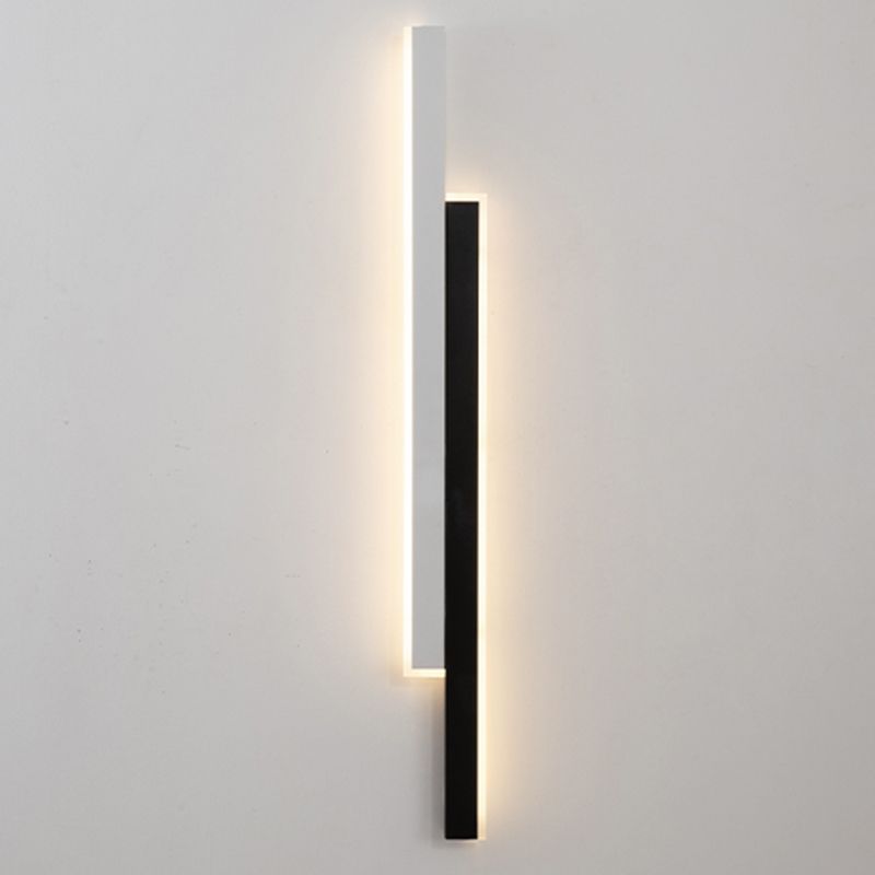 Lampada di scarpe con foglie rettangolari moderne sconde acriliche in stile minimalista