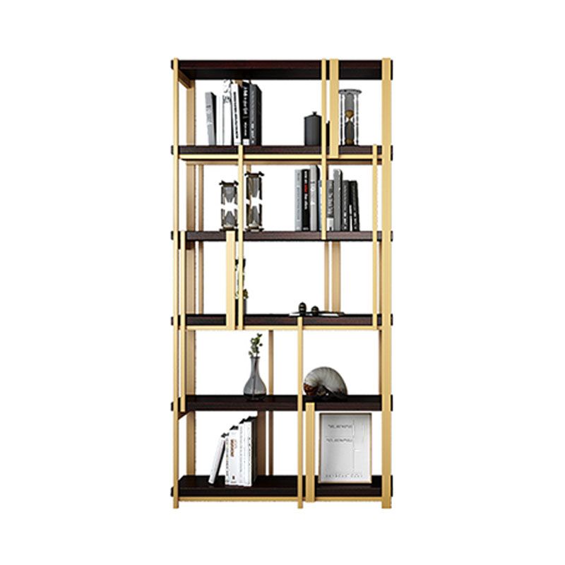 Modern Metal Bookshelf Black Etagere Open Shelf Bookcase Shelves Included
