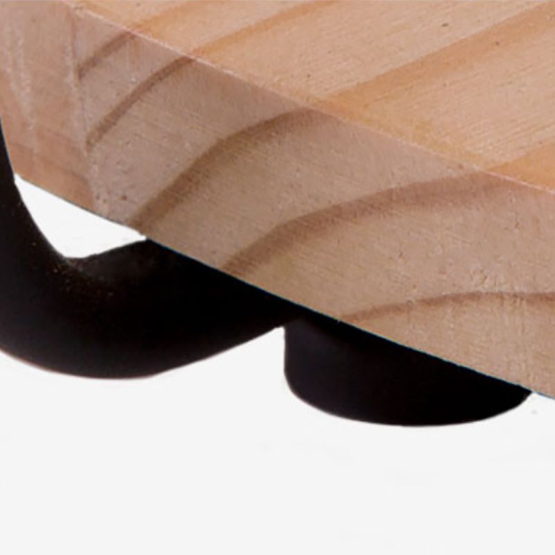 Nordic Solid Wood Round Coffee Cocktail Table with Floor Shelf