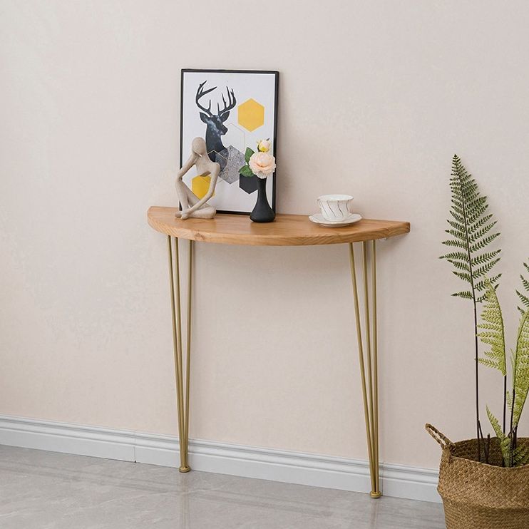 31.5 Inch Height Console Table Solid Wood Contemporary Console