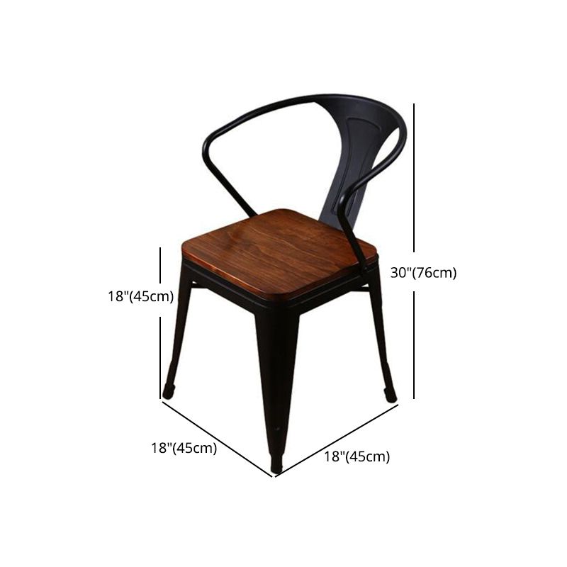 Industrial 1/2/5/7 Pieces Dining Set Solid Wood Dining Table Set for Home