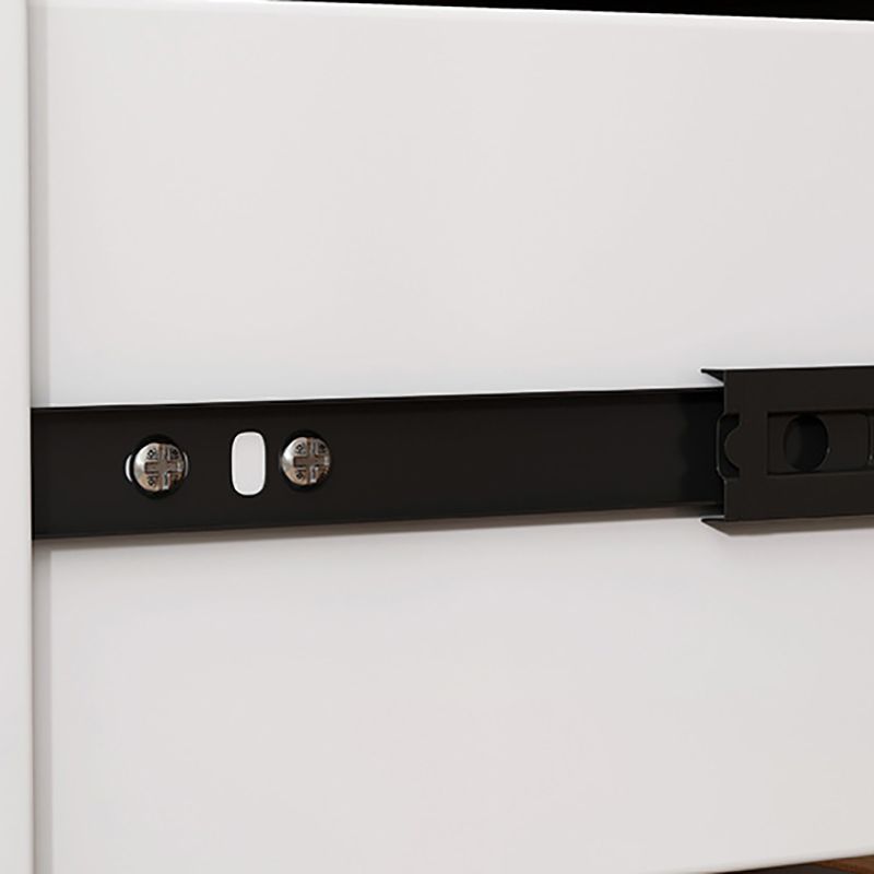 Modern Standard Bookshelf Matte Finish 11.81" W Engineered Wood Shelf for Living Room