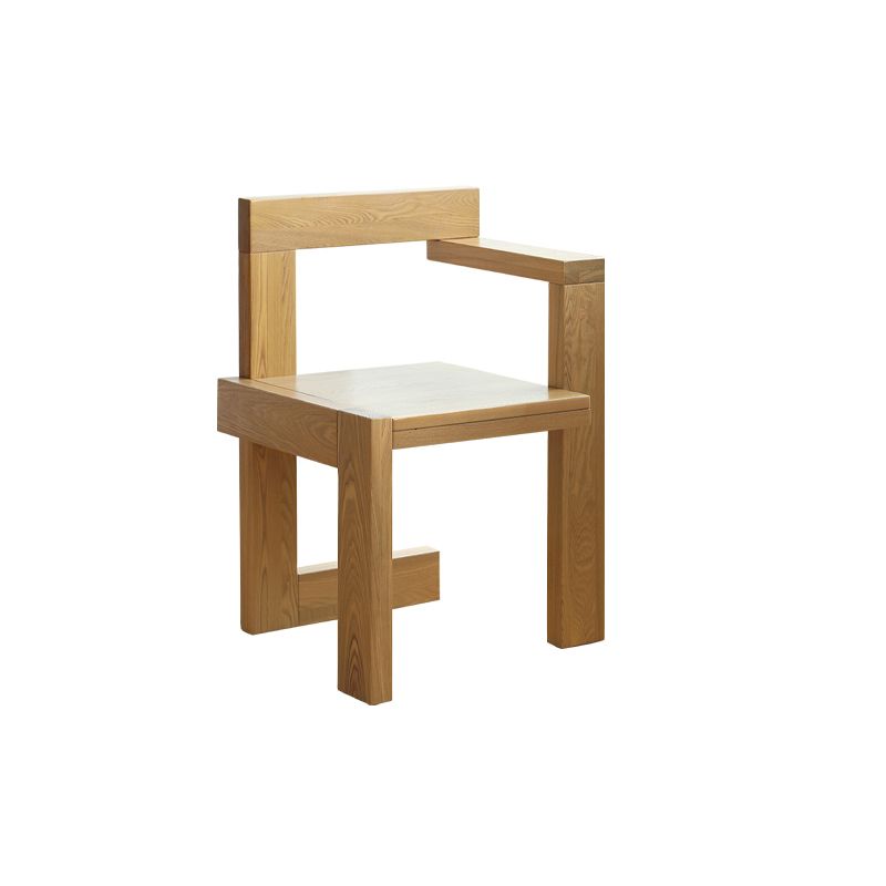 Dining Room Arm Dining Chair Home Open Back Dining Side Chair