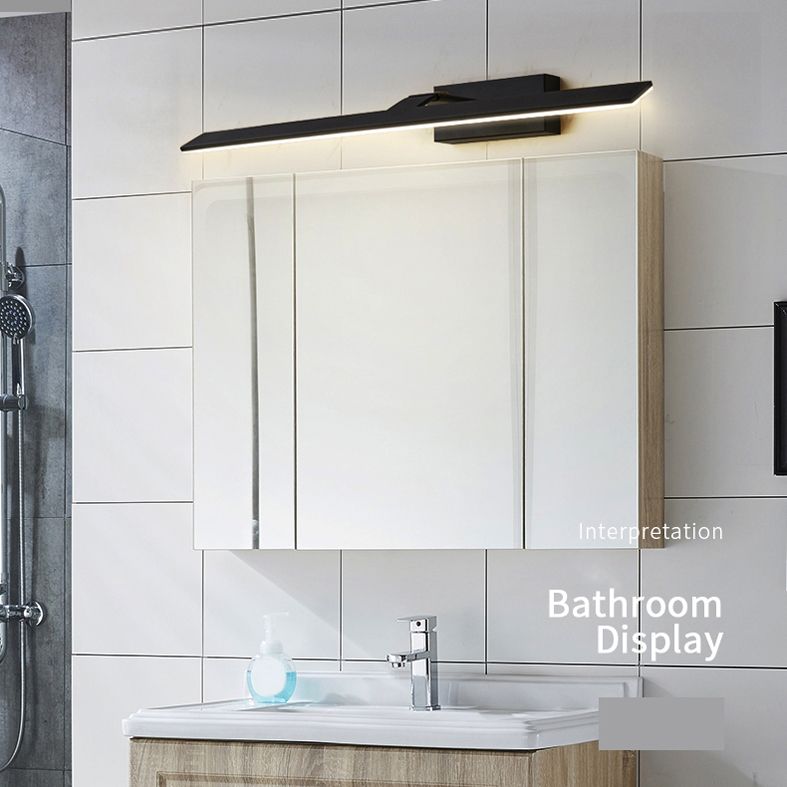 Rectangle Éclairage mural en aluminium