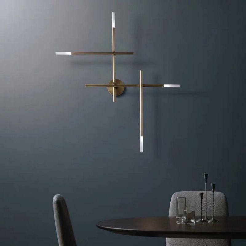 Modern Style Linear Wall Light Creative Wall Sconce Lights for Drawing Room Living Room