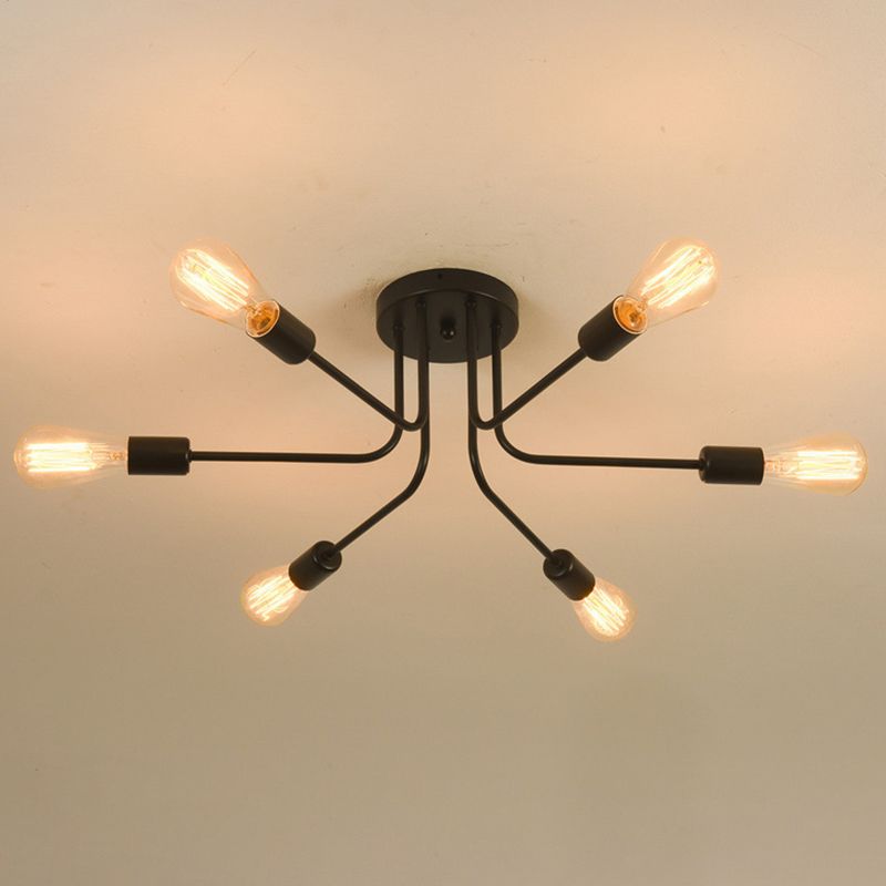 Contemporary Ceiling Lamp Minimalism Flush Mount Light Fixture