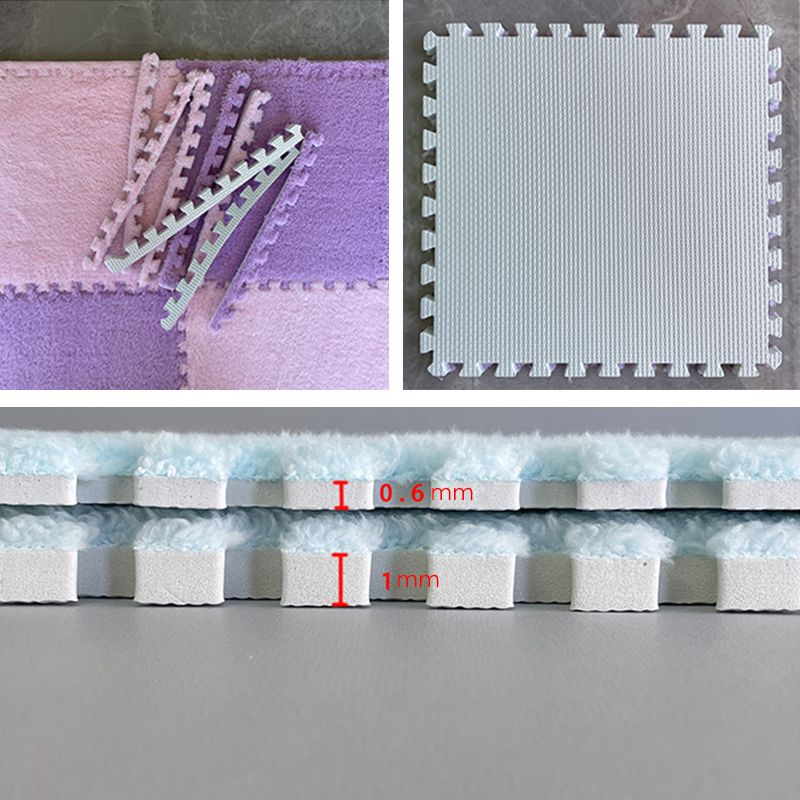 Multi-Color Level Loop Carpet Tile Non-Skid Interlocking Bedroom Carpet Tiles