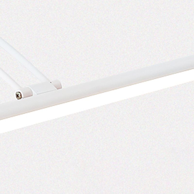 Lalmis d'application armée Lights Modern Mur Metal Metal 1 Approche de mur clair en blanc