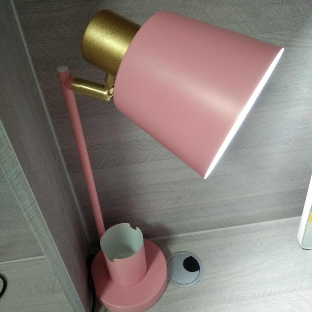 Macaron Tapered Study Lamp Metall 1-Licht
