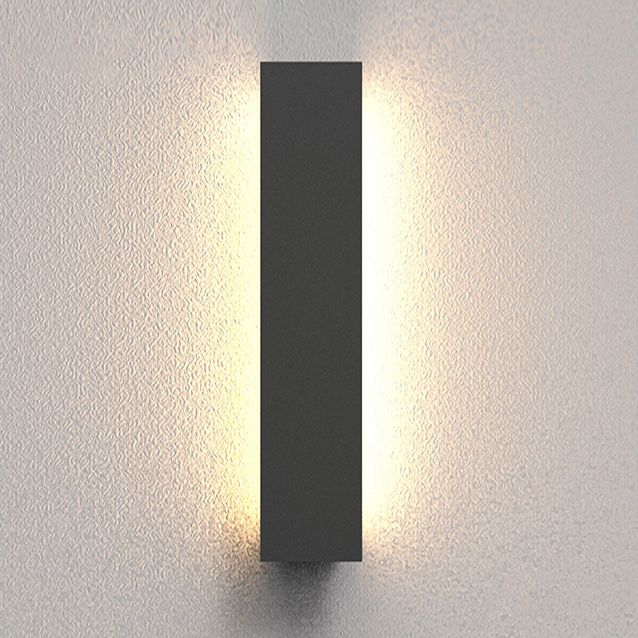 Moderner Stil Linearer Leuchtenleuchten Acryl 1 leichte Leuchten für Outdoor