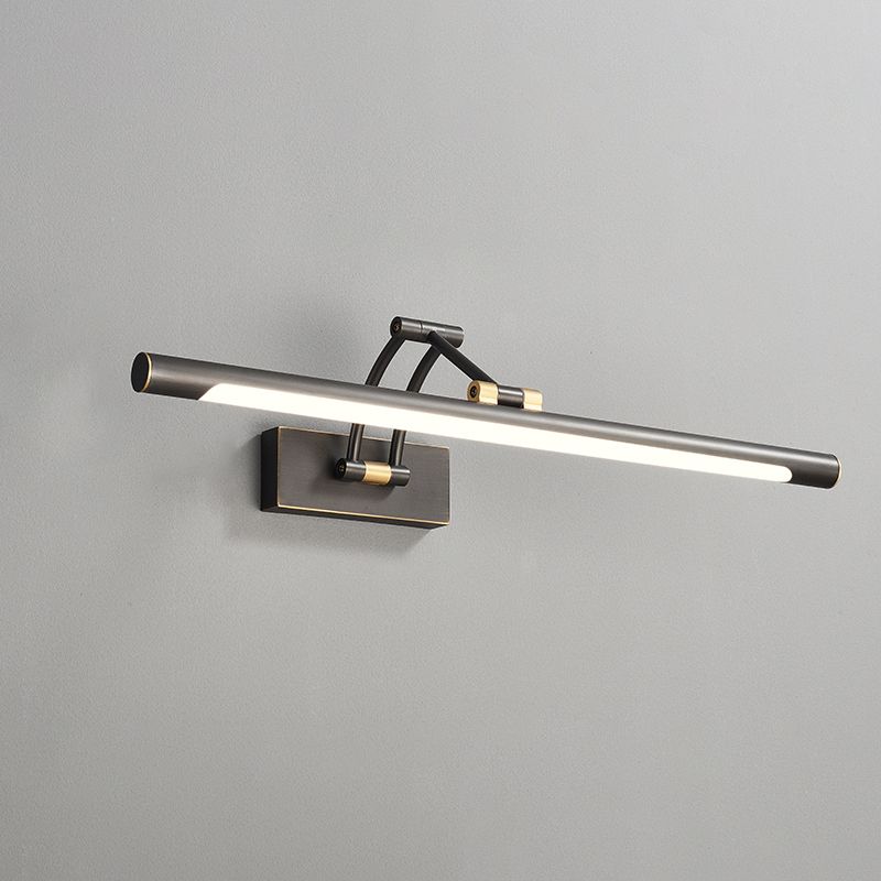 Modern Adjustable Vanity Sconce Lights Acrylic 1-Light Wall Lighting Fixture for Bathroom
