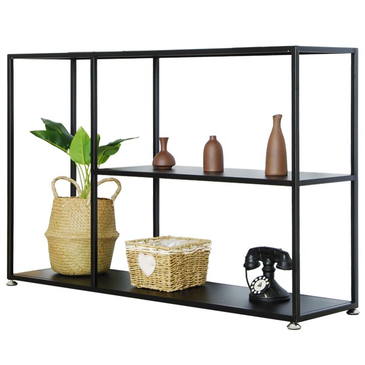 Iron Modern Accent Table 2-shelf Rectangle Console Table for Hall
