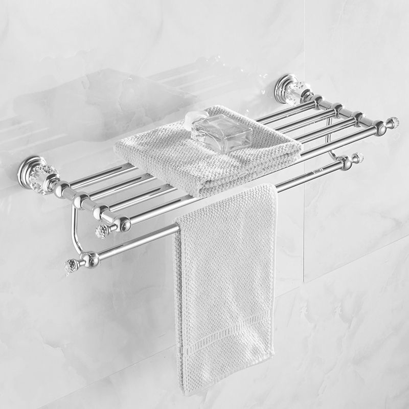 Modern Bathroom Accessories Hardware Set Silver Accessories Hardware Set