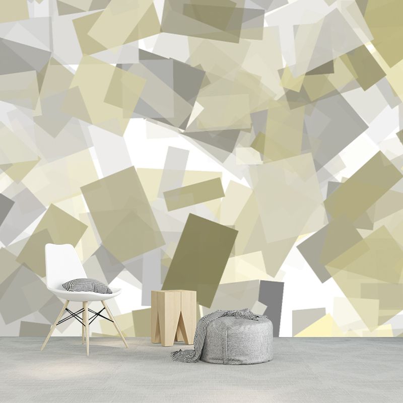 Modern Style Wall Mural Wallpaper Abstract Illustration Bedroom Wall Mural