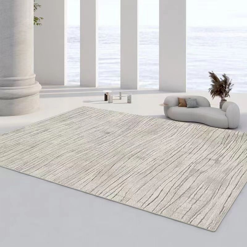 Brown Graphic Rug Polyester Casual Rug Non-Slip Backing Rug for Drawing Room