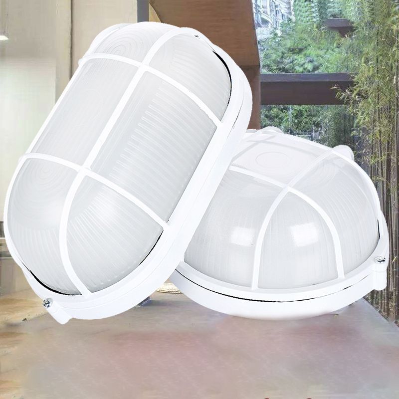 1-flammige Unterputzleuchte, moderne, schlichte, wasserdichte Deckenleuchte für den Balkon