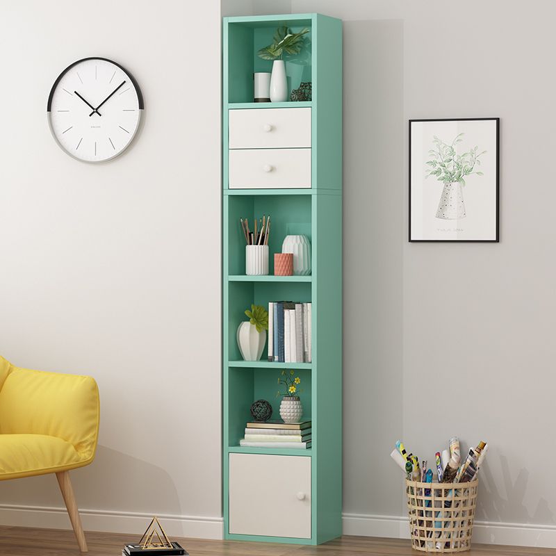 Urban Bookcase Engineered Wood Shelf Bookcase with Shelves for Living Room