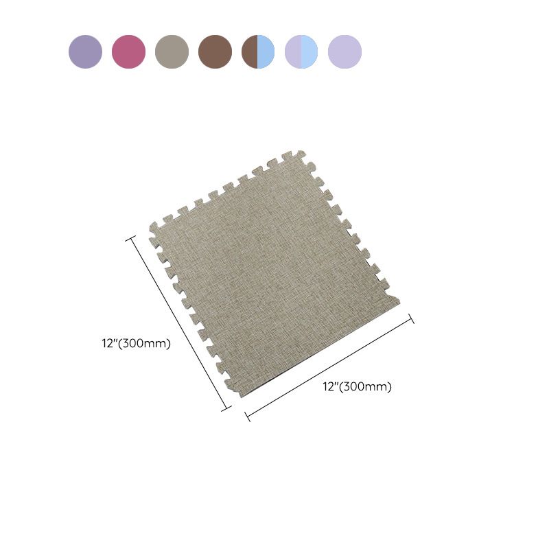 Modern Indoor Carpet Tiles Stain Resistant Interlocking Carpet Floor Tile