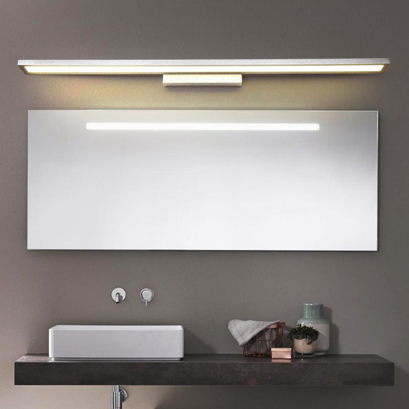 Rectangle Sconce Light Fixture Modern Metal 1 Light Wall Light Fixture