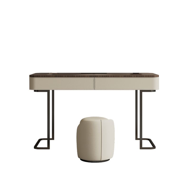 Wooden Make-up Vanity White Makeup Vanity Desk Table with Drawers