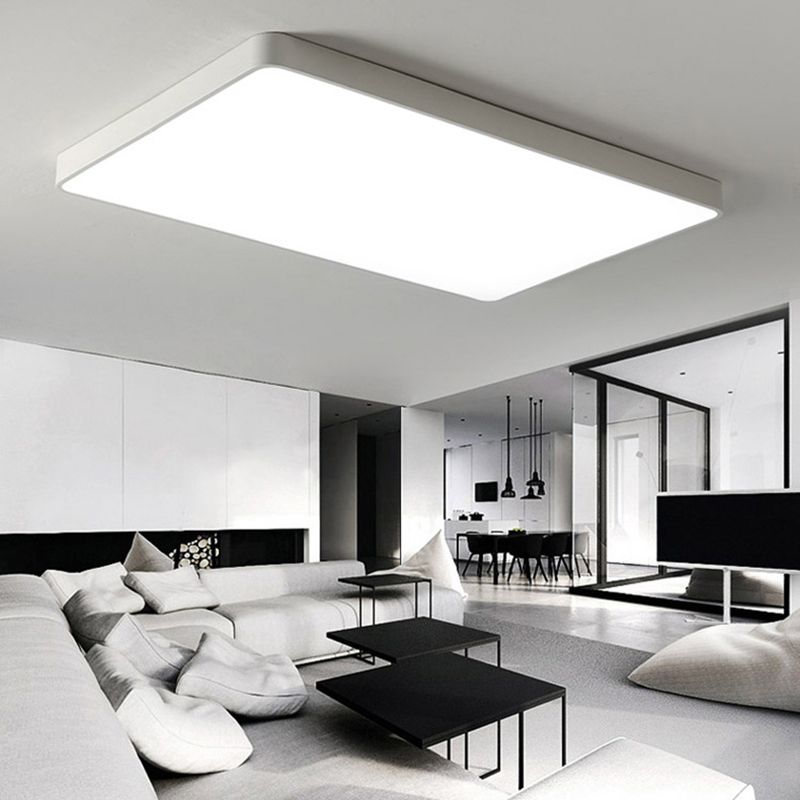 Metal Geométrico Nivelado De Montaje De Iluminación Techo Techo De Iluminación Estilo Moderno 1-Luz De Descarga De Luz