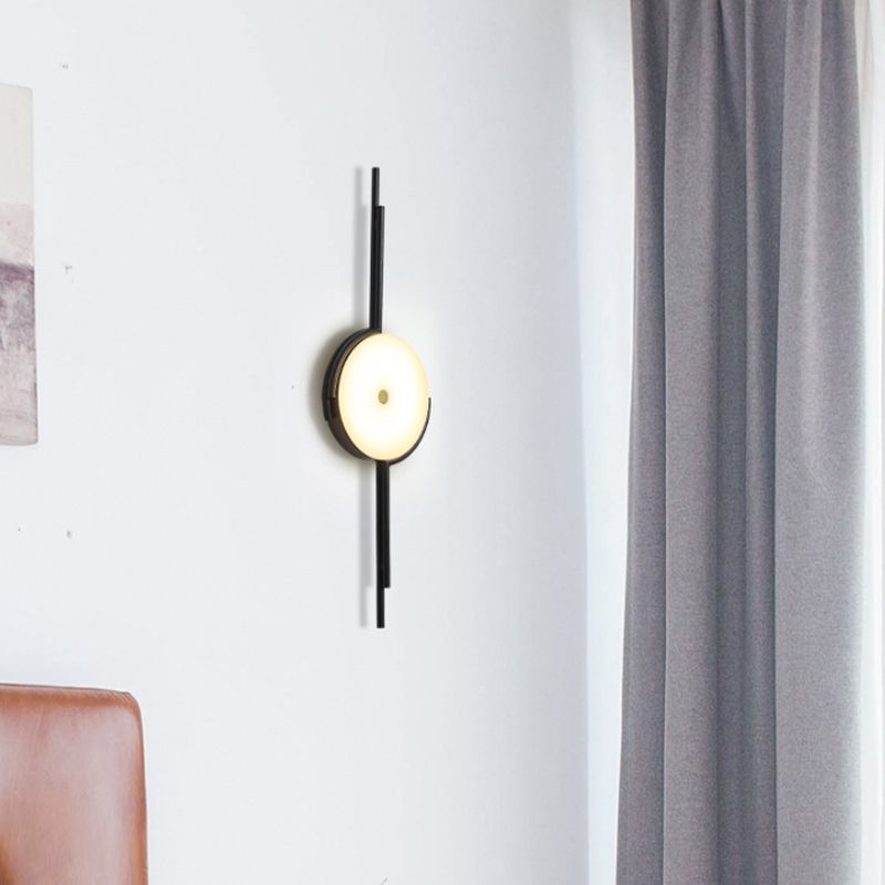 Contemporary Wall Sconce Metal LED Wall Light Fixture for Bedroom