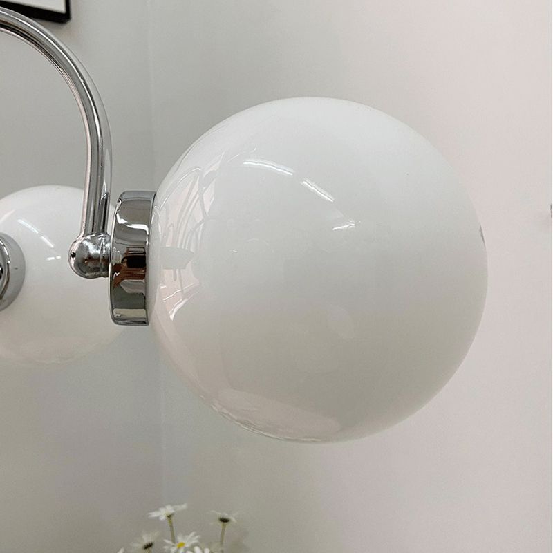 Modern Simple Pendant Light Globe Glass Chandelier for Dining Room