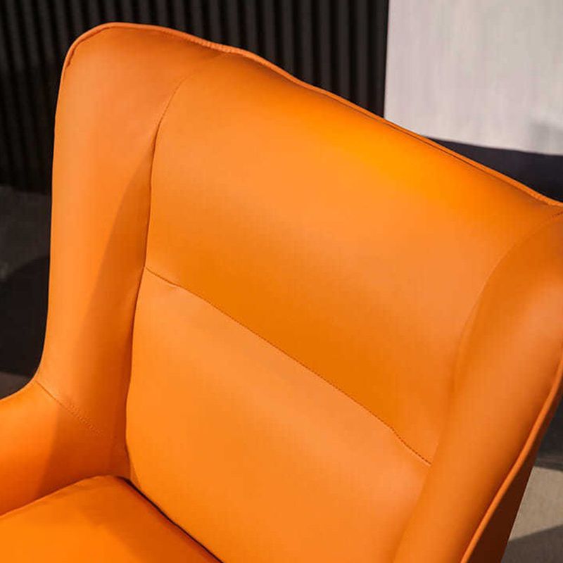 Faux Leather Chair30.7" L x36.6" W x 33.8" H Arms Included Chair