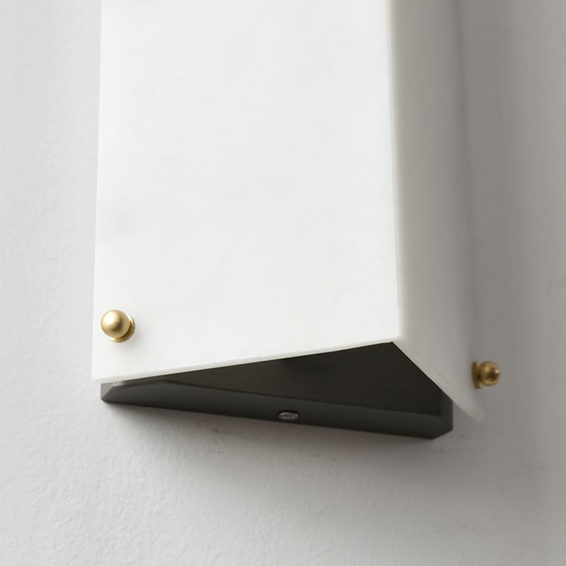 Triangle Wall Sconce Contemporary Wall Light Fixture for Courtyard