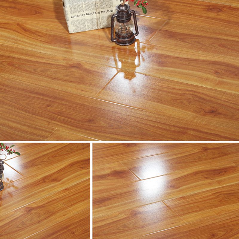 Double Click-Lock Laminate Flooring Stain Resistant Laminate Plank Flooring
