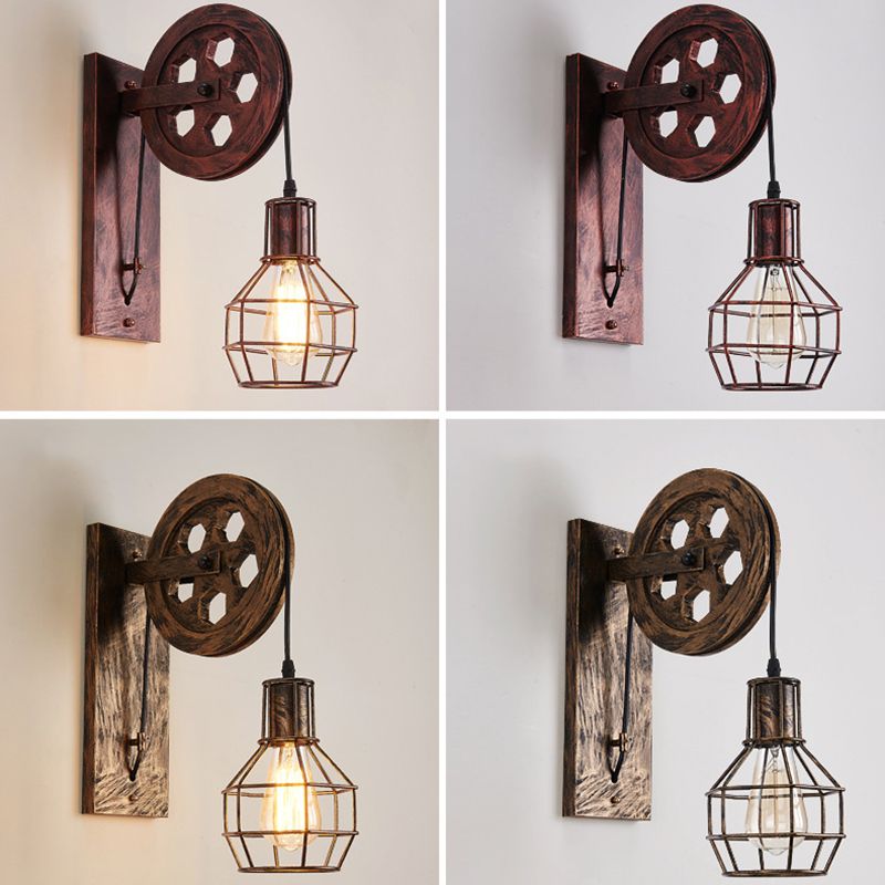 Simplicity Adjustable Metal Wall Lamp Industrial Wall Sconce Lighting Fixture