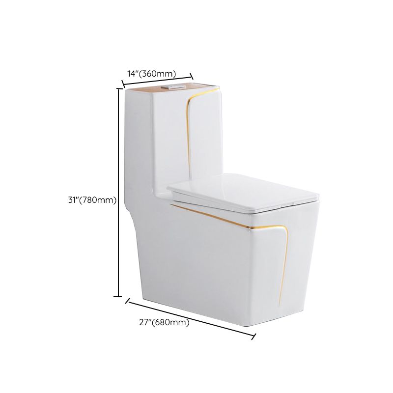 Traditional Ceramic Toilet Floor Mount Urine Toilet for Bathroom