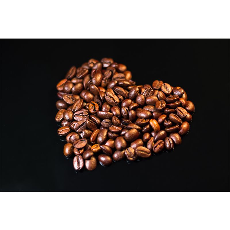 Modern Coffee Beans Mural Wallpaper Environment Friendly for Coffee Shop
