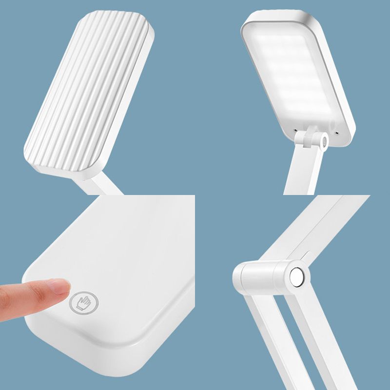 Modern Dimmable LED Table Lamp Plastic Table Light