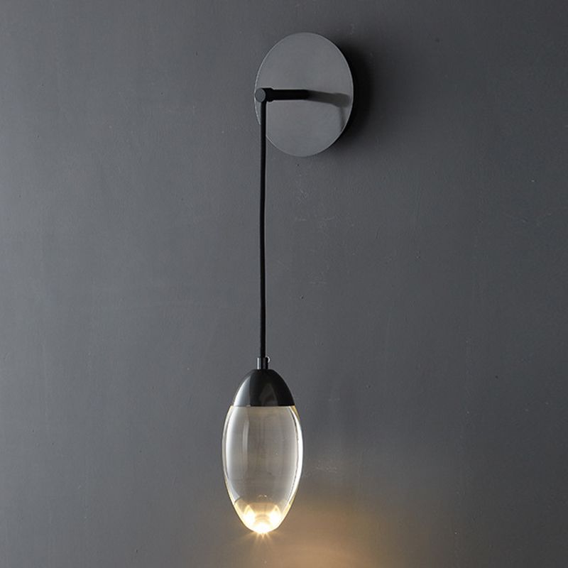Post-Modern Wall Sconce Crystal LED Sconce Lighting for Bedroom