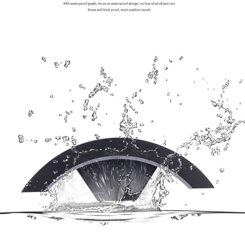 Curve Wall Light Sponce Modern Minimalist Style Fonces de aluminio