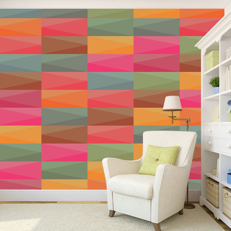 Geometric Photography Stain Resistant Wallpaper Living Room Mural Wallpaper