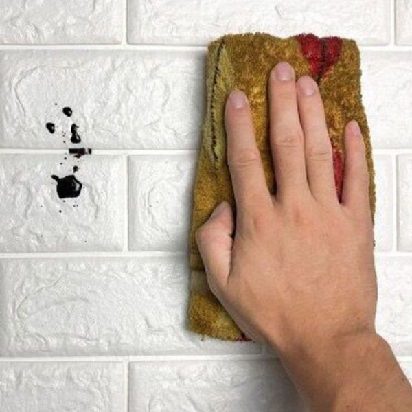 Backsplash Panels 3D Embossed Peel and Stick Wall Paneling for Living Room