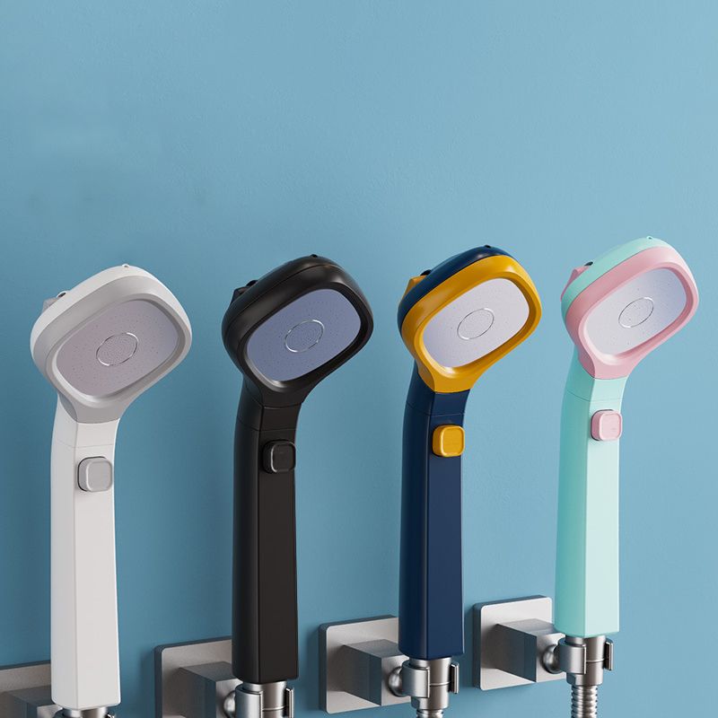 Modern Plastic Shower Head Wall-mounted Shower Head with Adjustable Water Flow