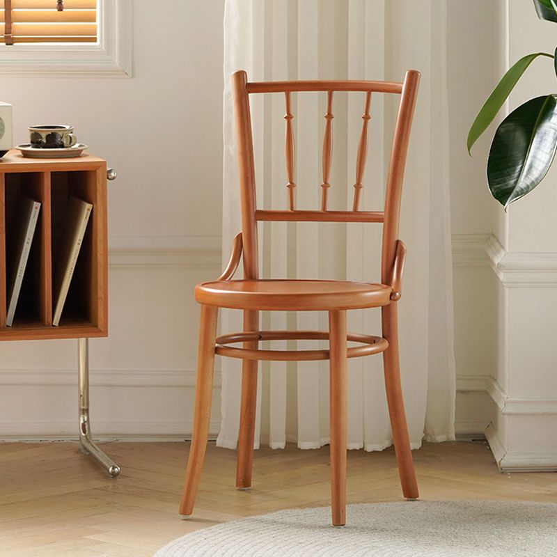 Industrial Style Side Chair Wooden Indoor Dining Chair for Living Room