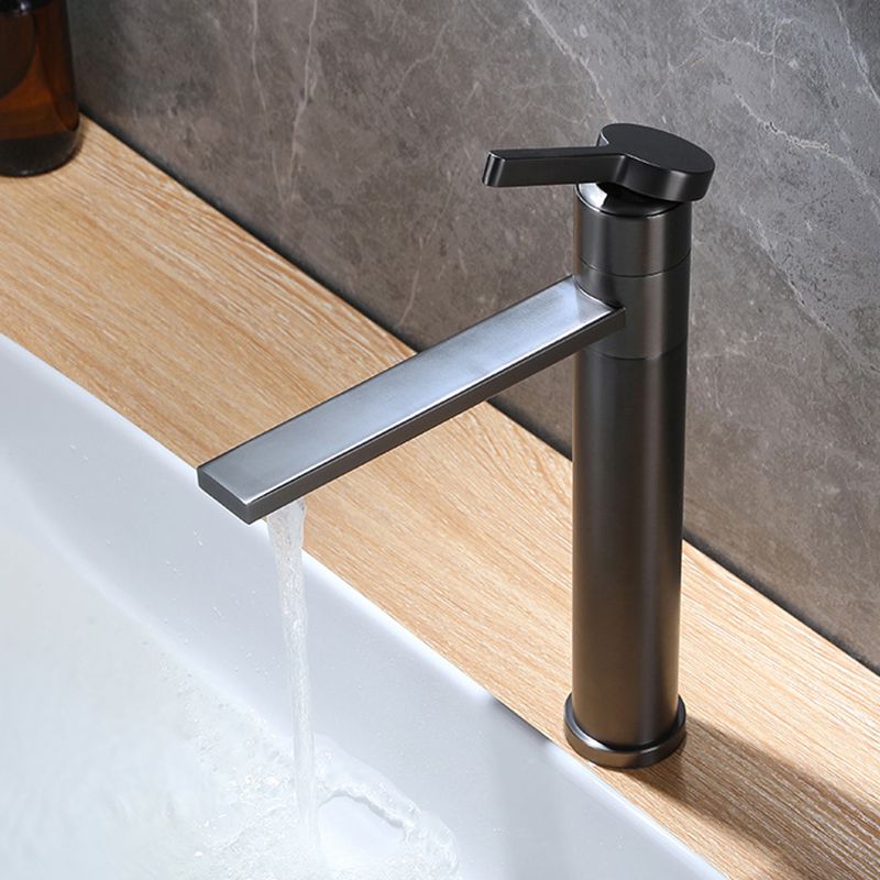 Industrial Circular Vessel Sink Faucet Stainless Steel Bathroom Faucet