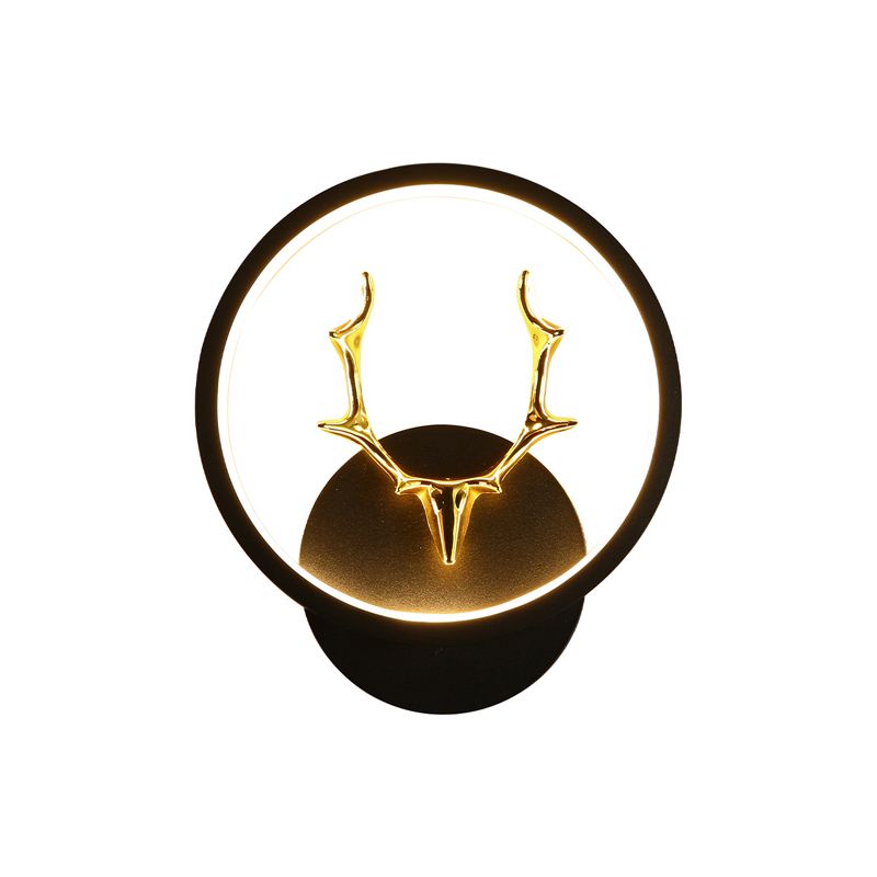 Luz de pared de la sala de estar Minimalismo moderno LED de montaje de pared de asta LED